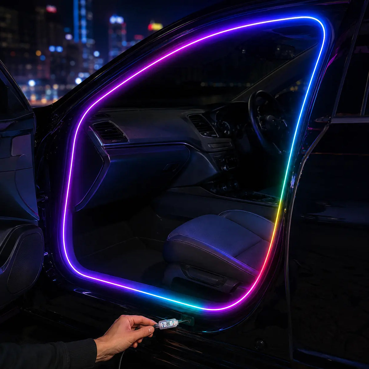 Car Door LED 4 Meter = 157,5 Inches = 13,12 ft