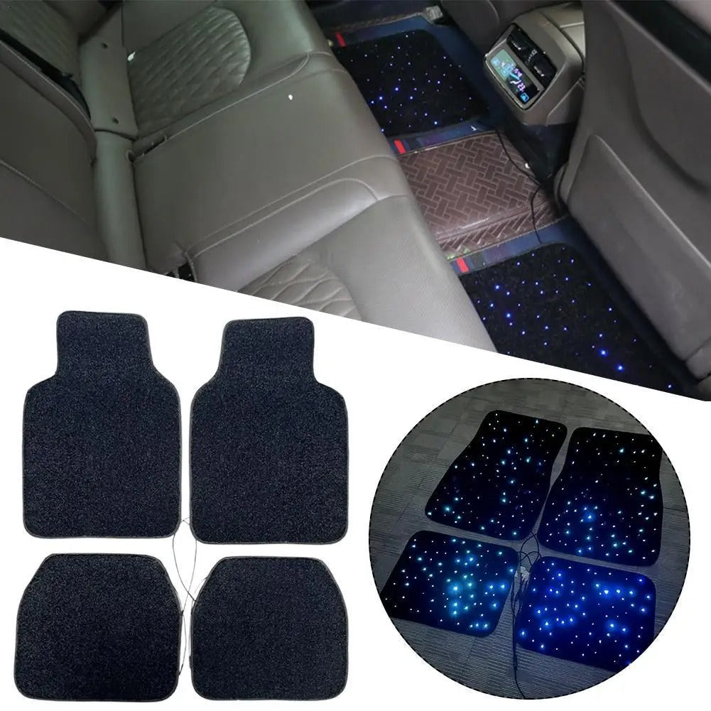 Starlight Fiber Optic Car Floor Mats