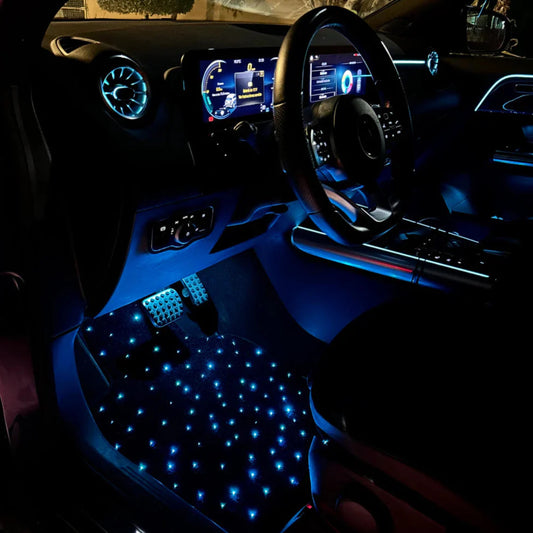 Starlight Fiber Optic Car Floor Mats