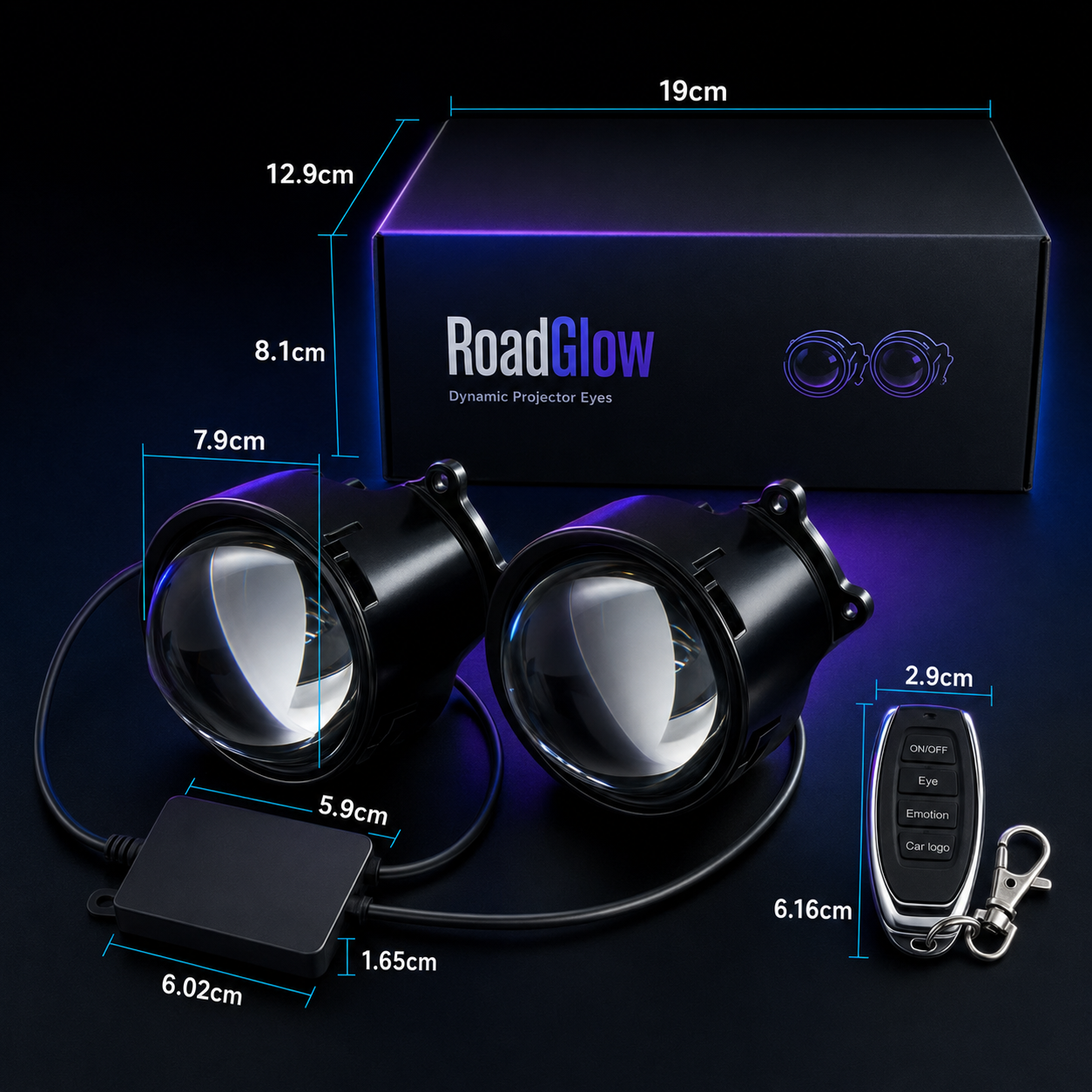 RoadGlow™ Dynamic Headlight Eyes