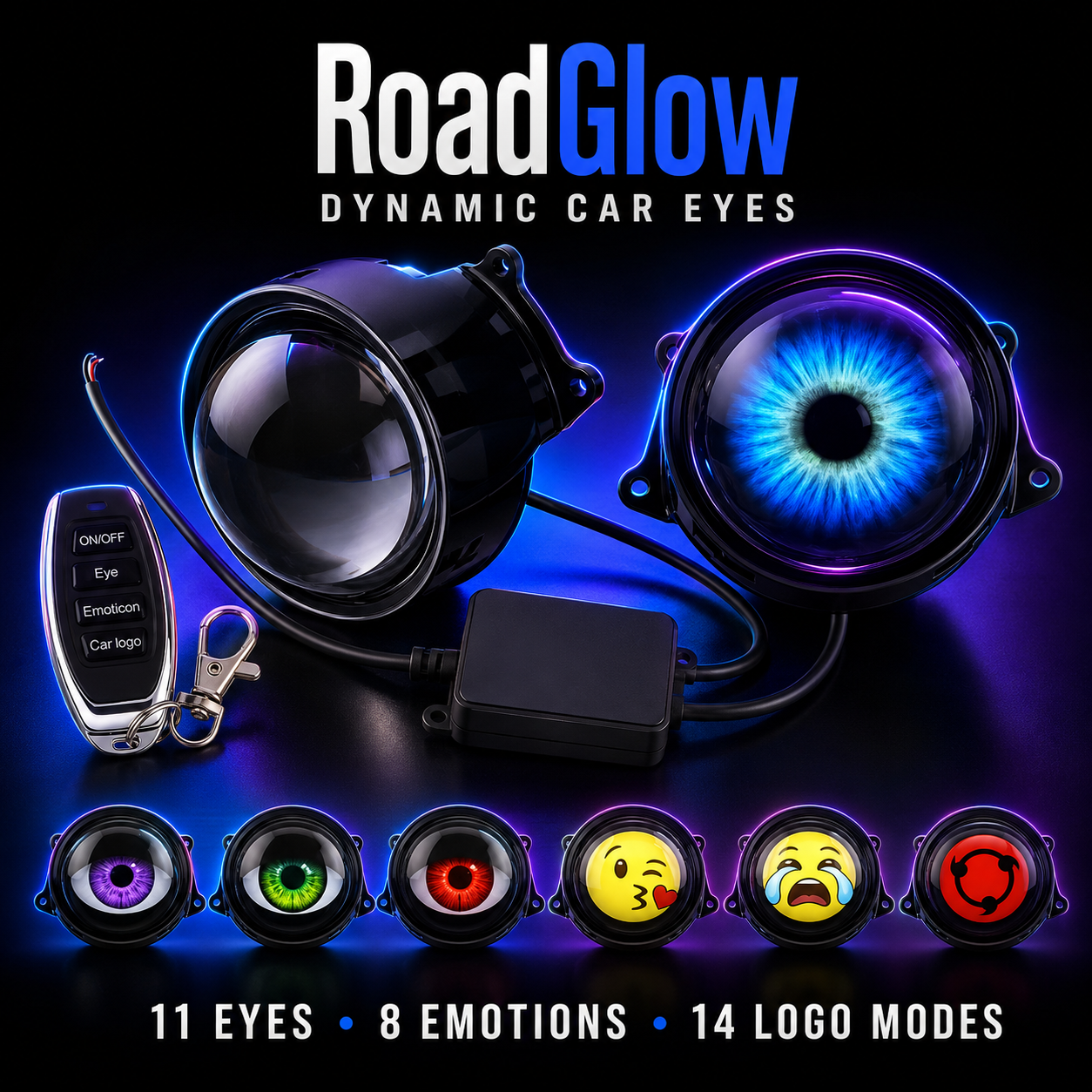 RoadGlow™ Dynamic Headlight Eyes