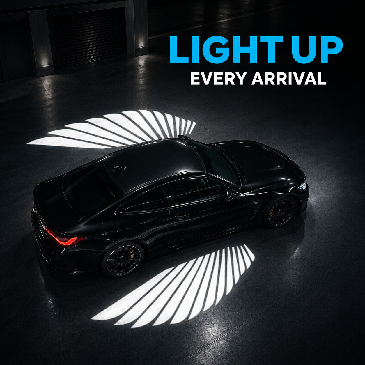 RoadGlow™ Angel Wing Welcome Lights (2PCS)