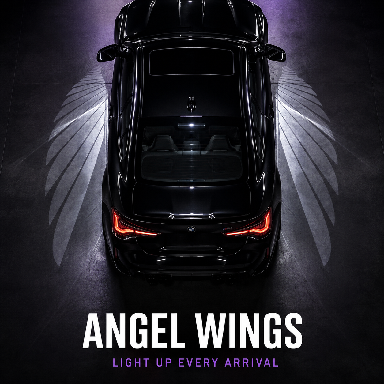 RoadGlow™ Angel Wing Welcome Lights (2PCS)