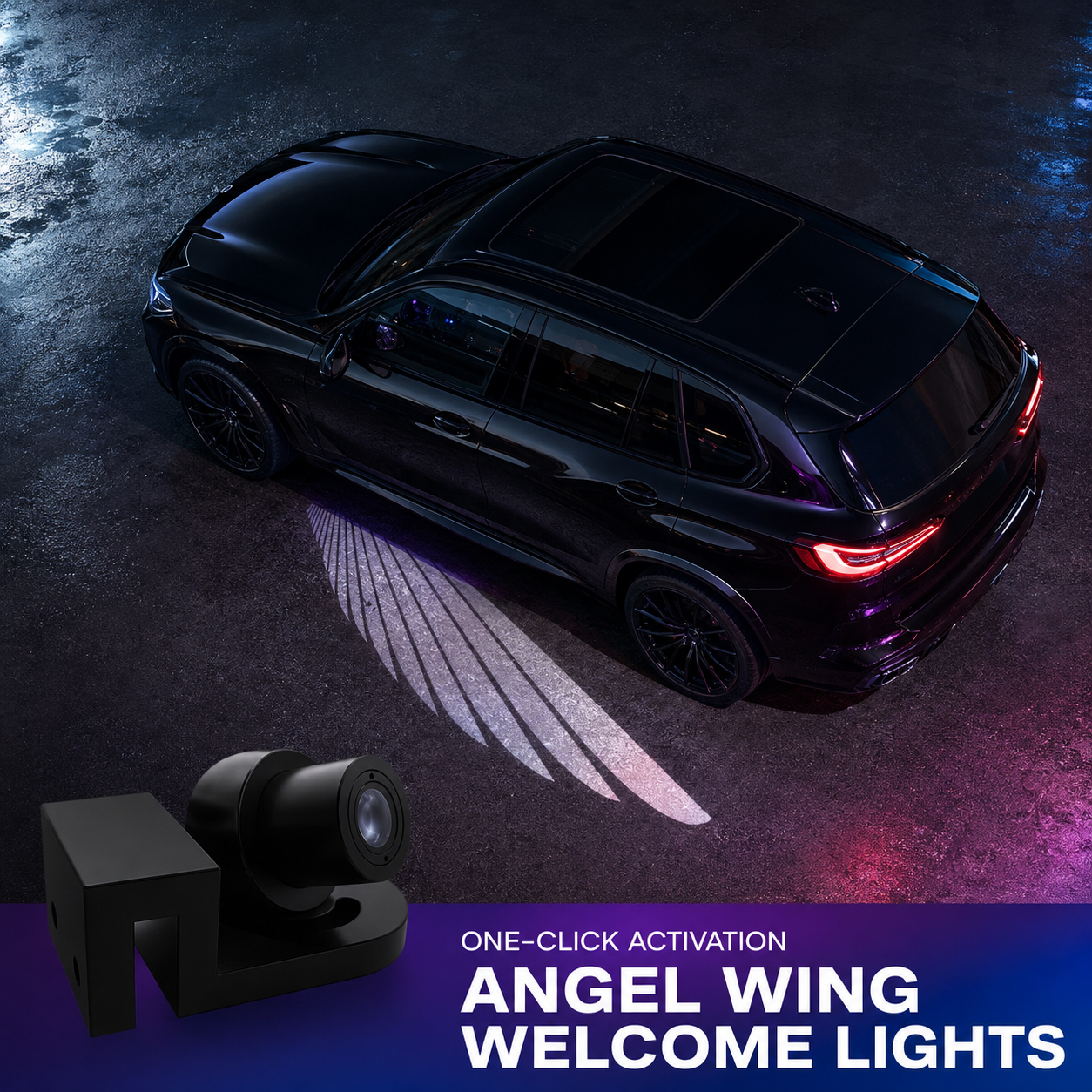 RoadGlow™ Angel Wing Welcome Lights (2PCS)