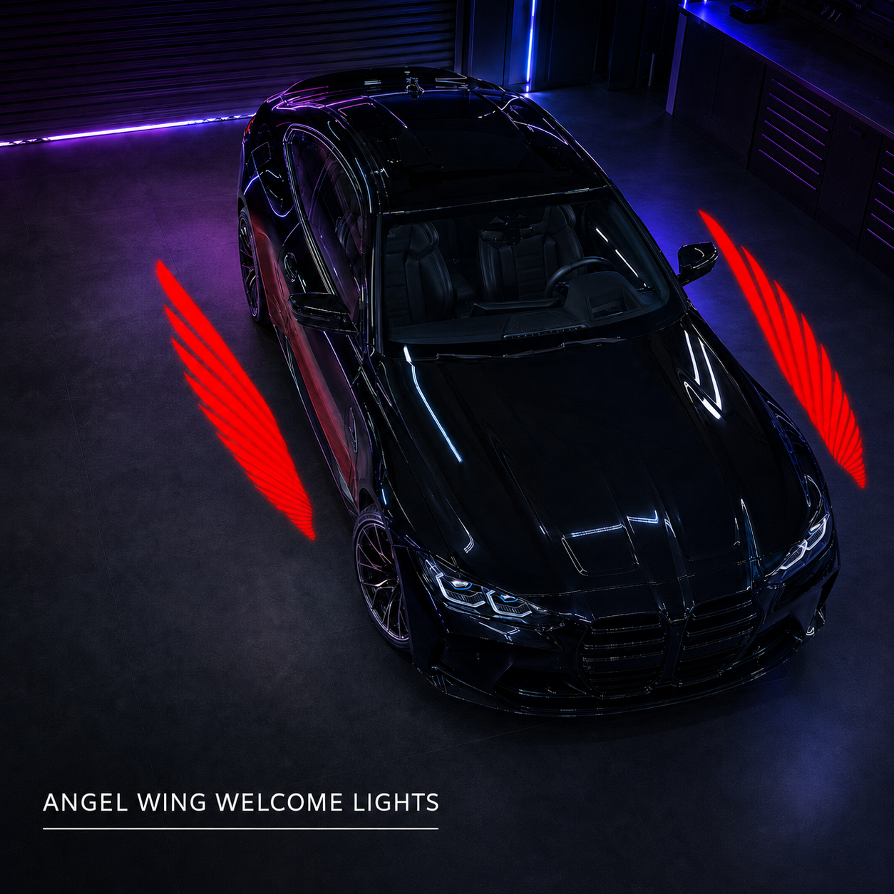 RoadGlow™ Angel Wing Welcome Lights (2PCS)