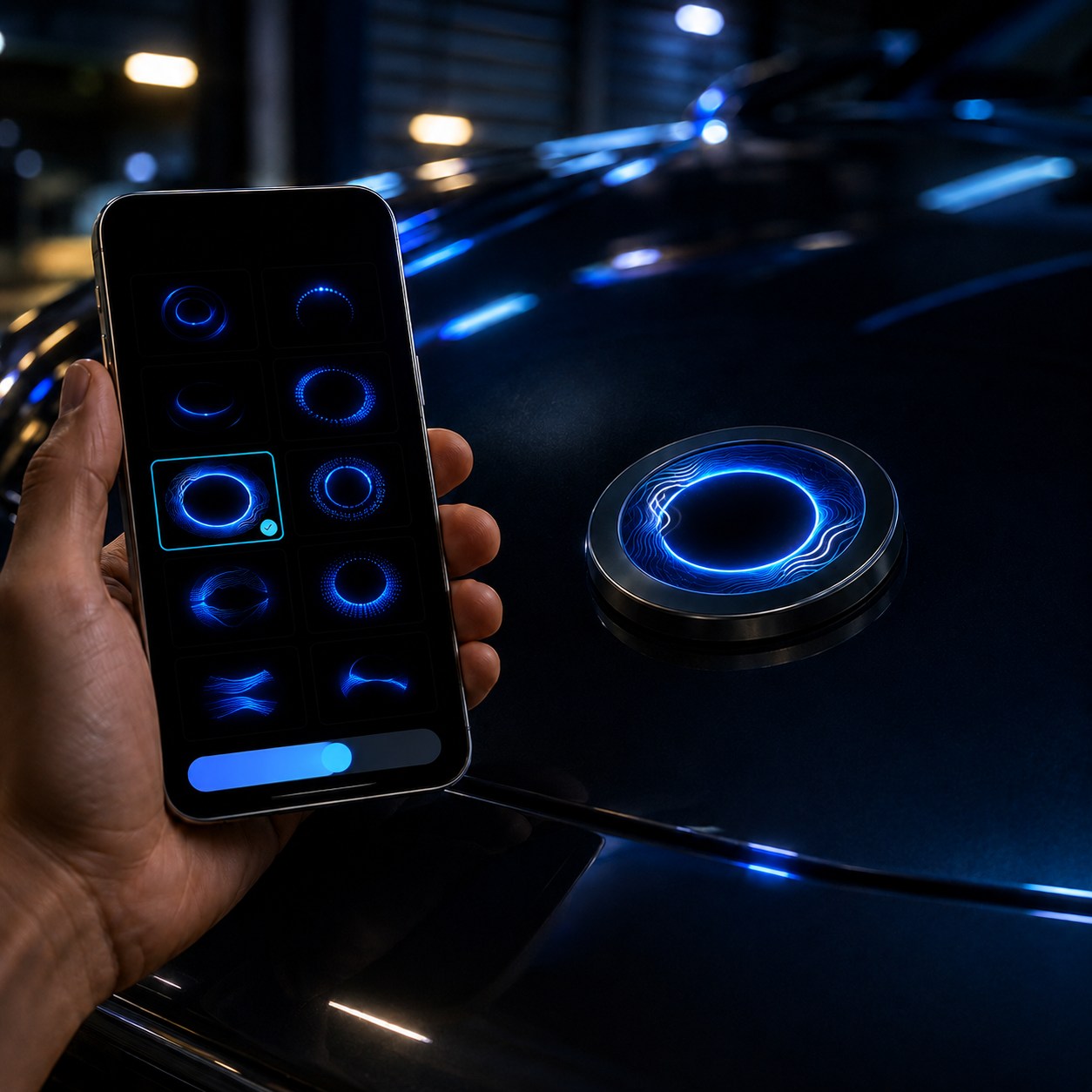 RoadGlow™ Dynamic Emblem Display