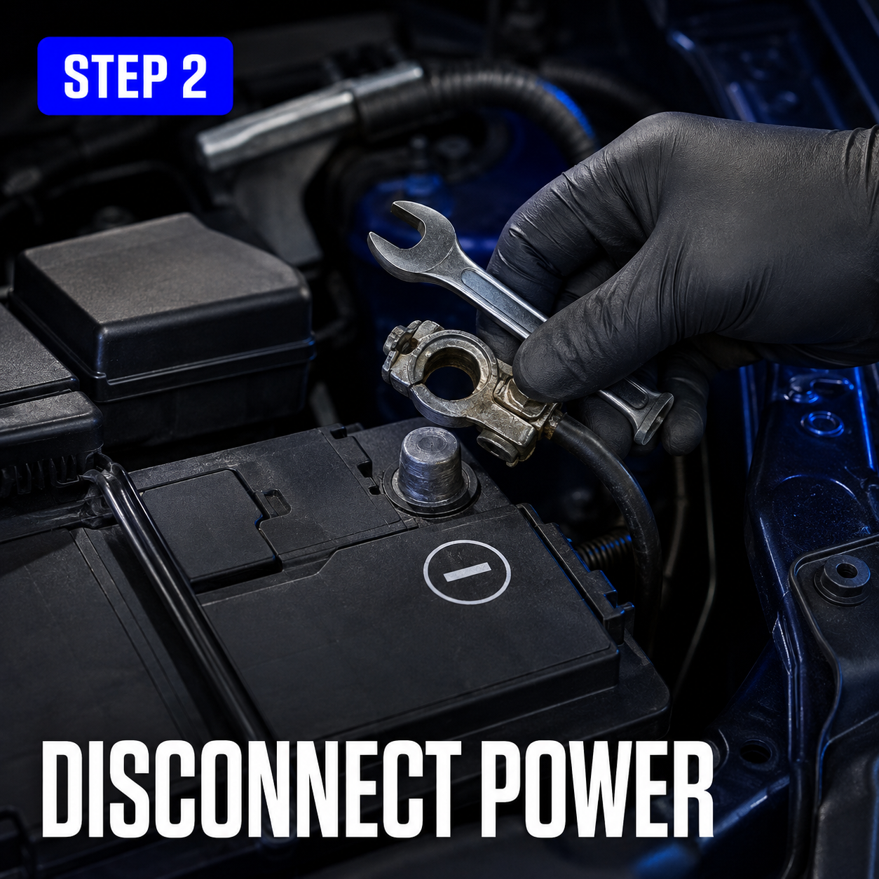 Disconnect vehicle power