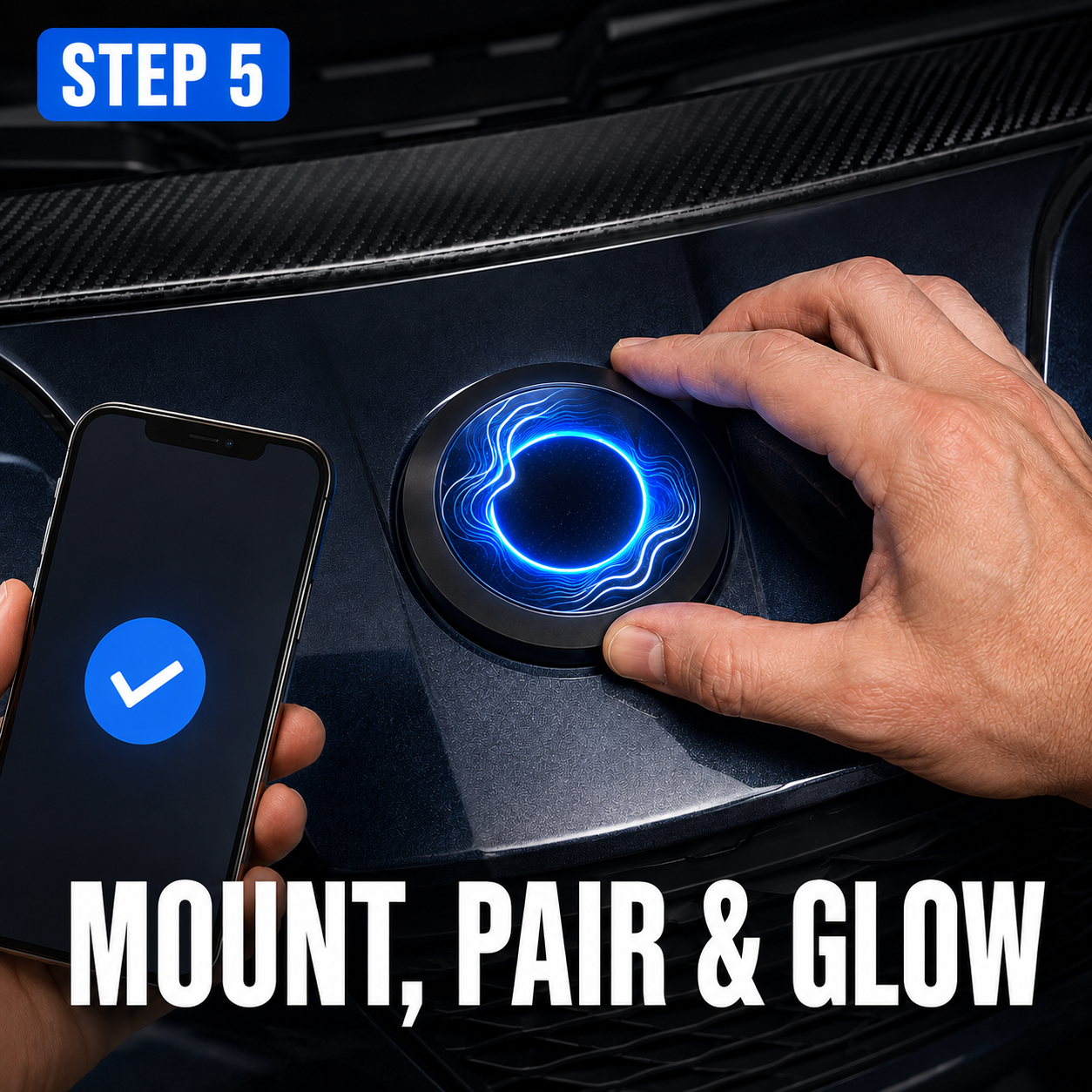 Mount and test the display